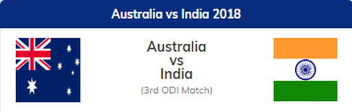 India vs Australia 3rd ODI Fantasy Cricket